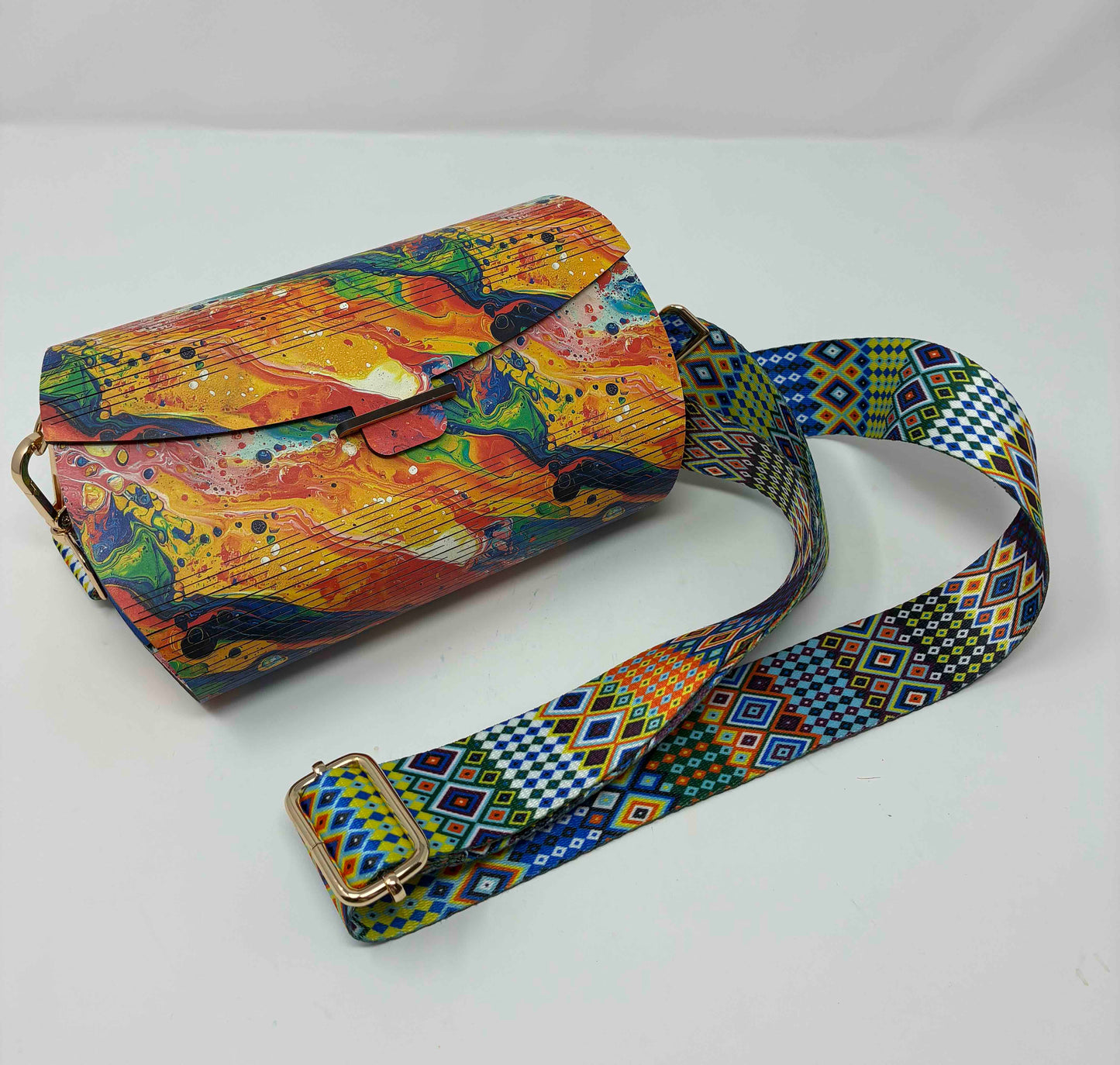WOOD PURSE CLUTCH