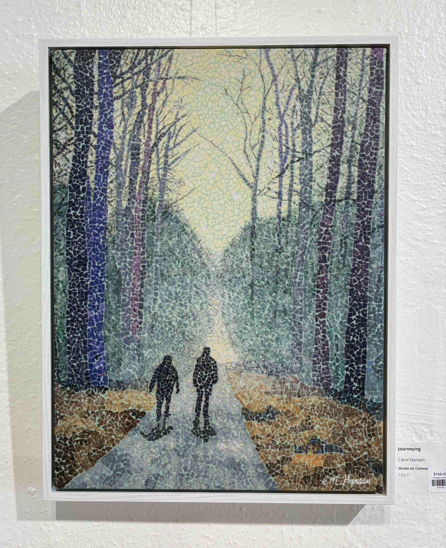 Stretched Canvas Print Framed 13 x 17