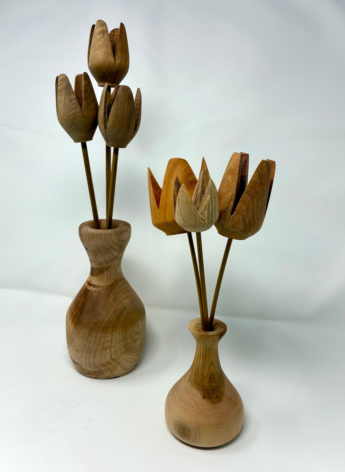 WOOD FLOWER ARRANGEMENT