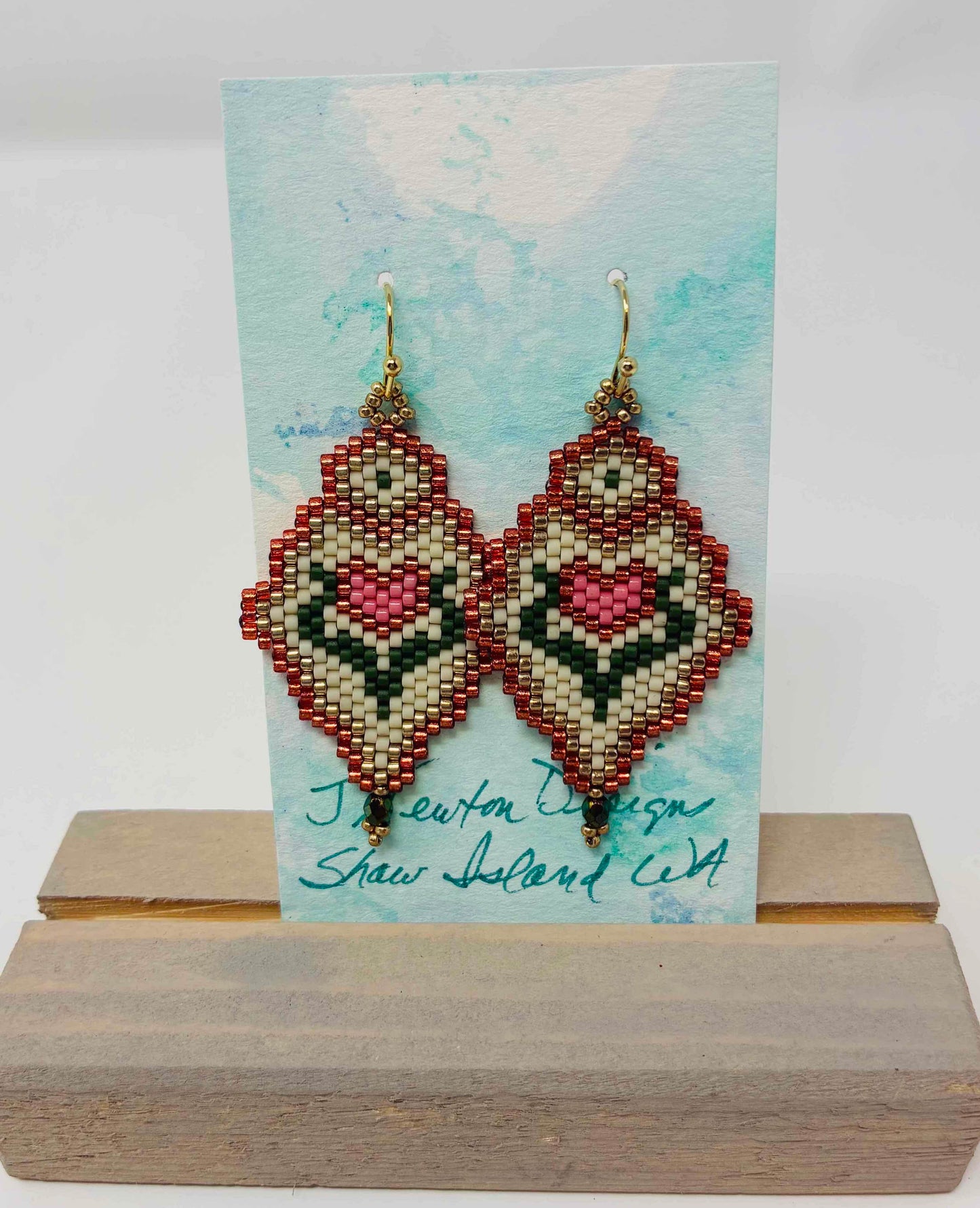 Glass Bead Earrings