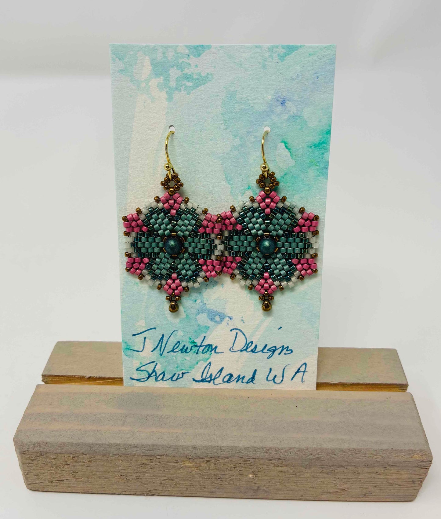 Glass Bead Earrings