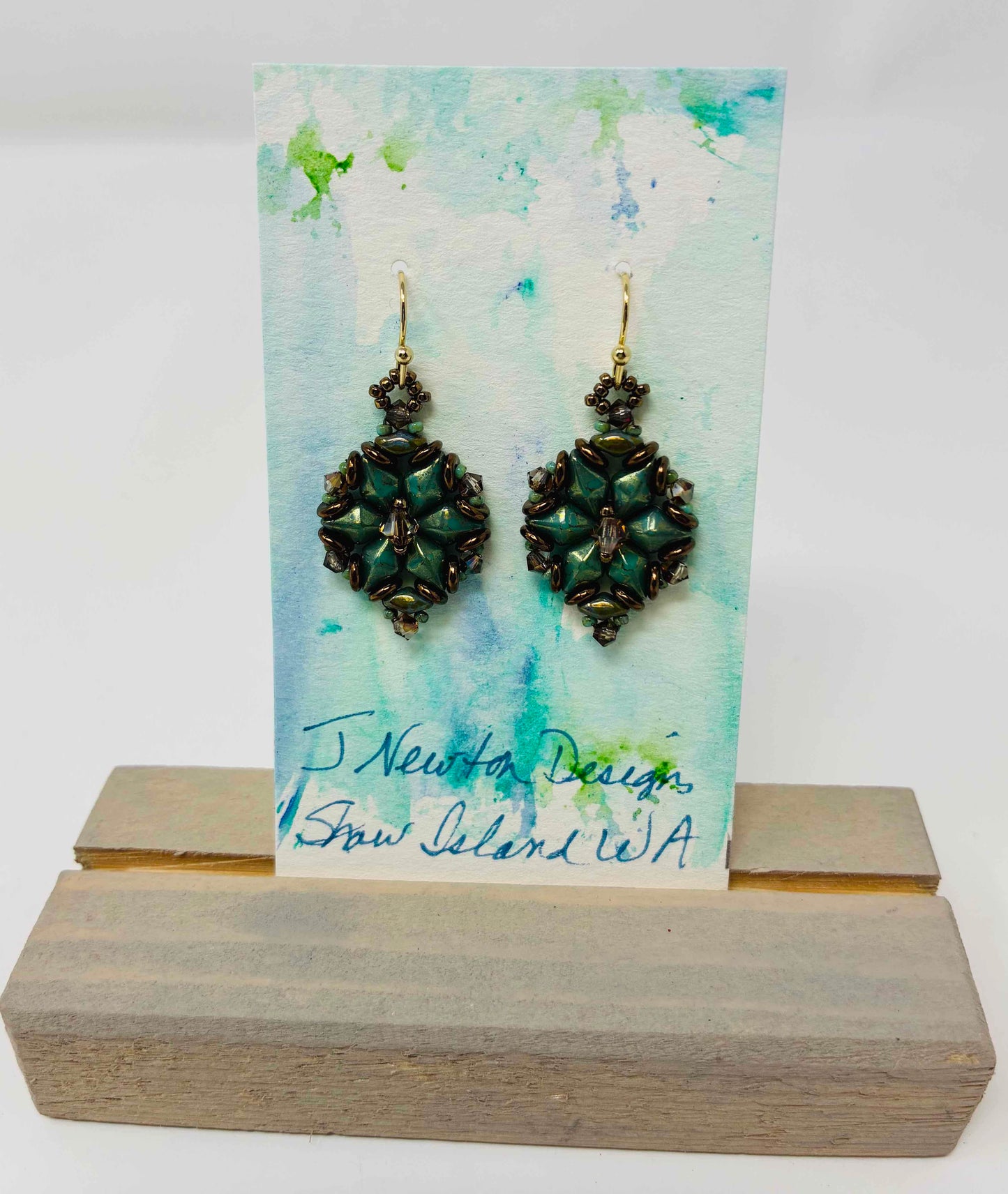 Glass Bead Earrings