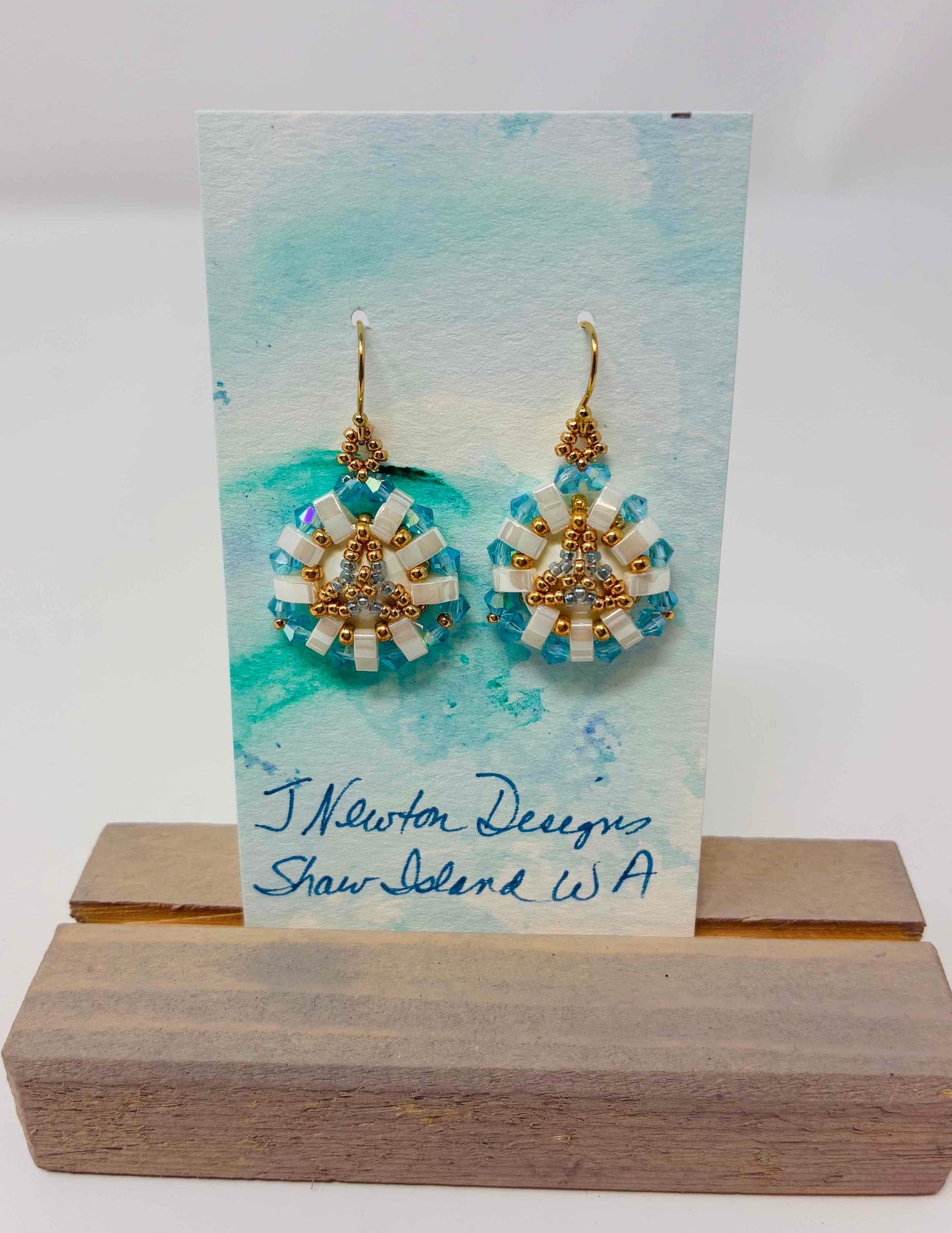 Glass Bead Earrings