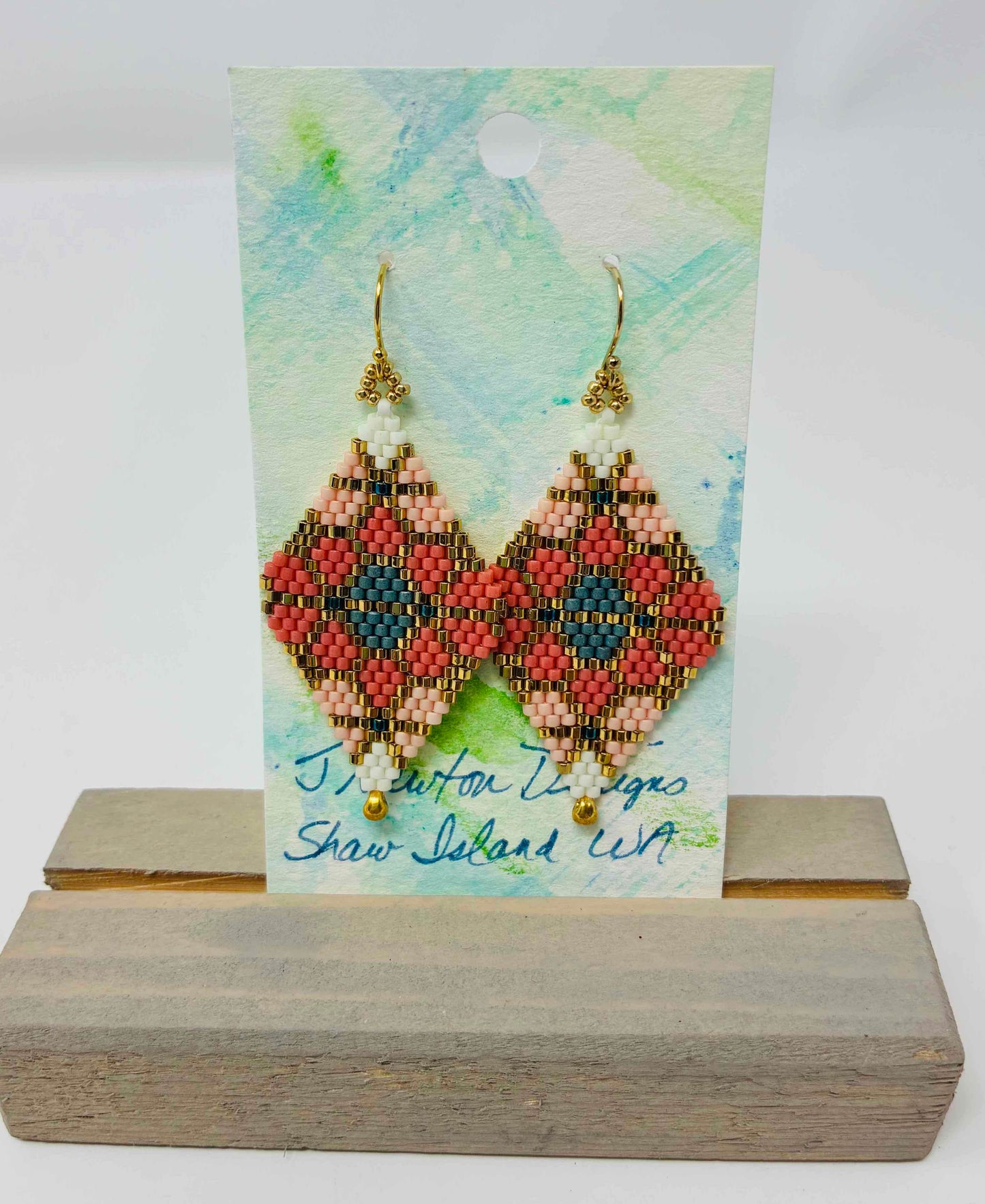 Glass Bead Earrings