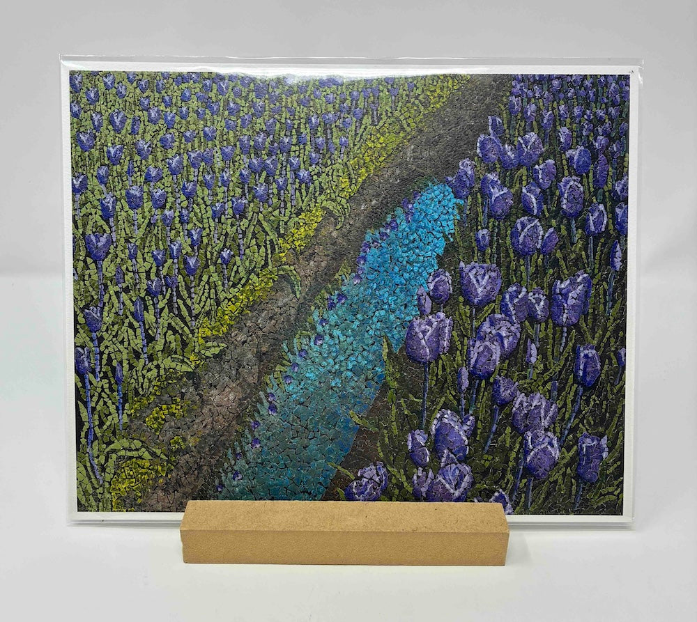 GICLEE PRINT EGGSHELL MOSAIC