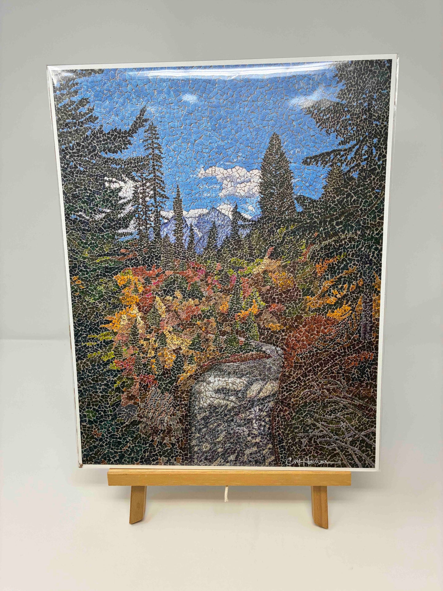 "AUTUMN AT SHUKSAN" print 11 x 14