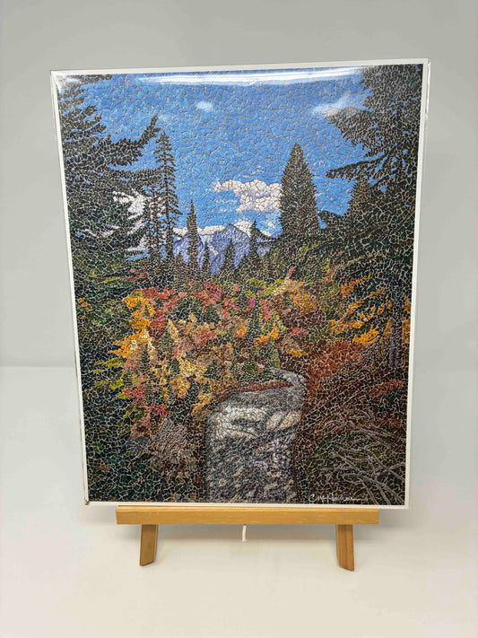 "AUTUMN AT SHUKSAN" print 11 x 14
