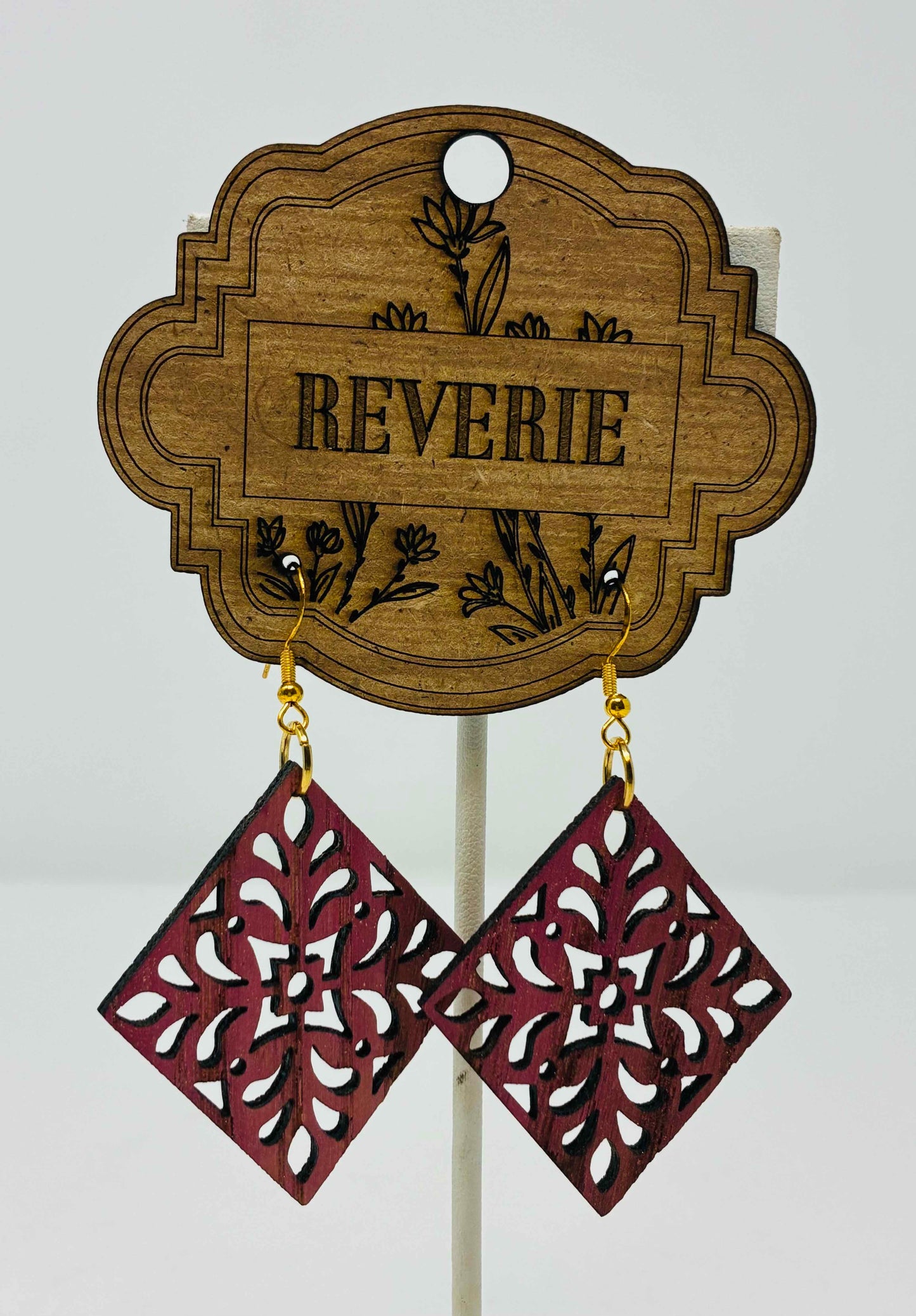 WOOD EARRINGS