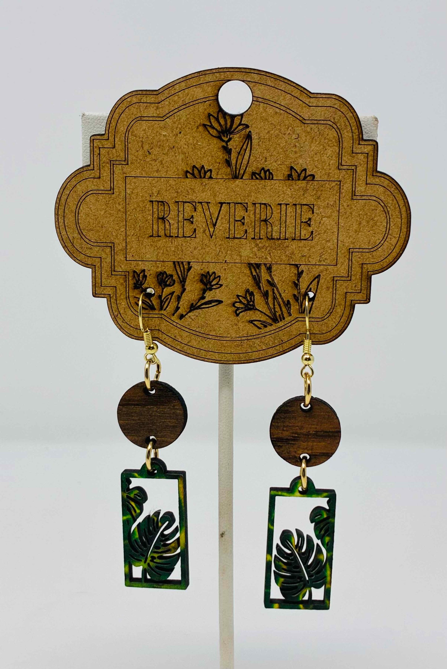WOOD EARRINGS