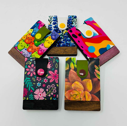 Card Wallet wood