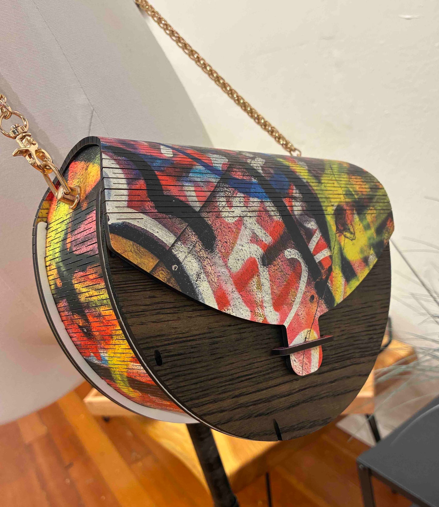 WOOD PURSE