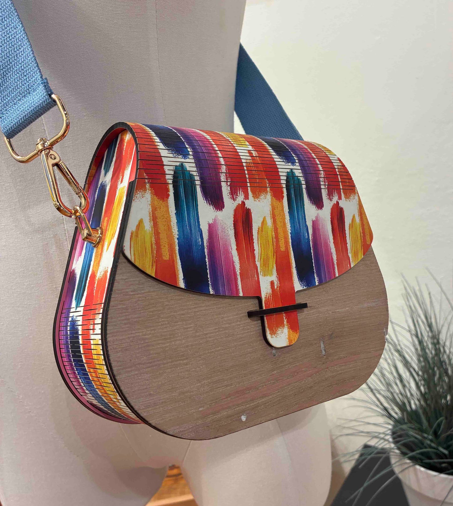 WOOD PURSE