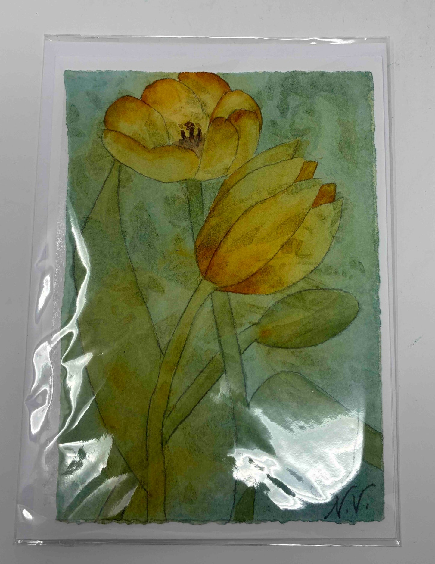 HAND PAINTED WATERCOLOR CARDS