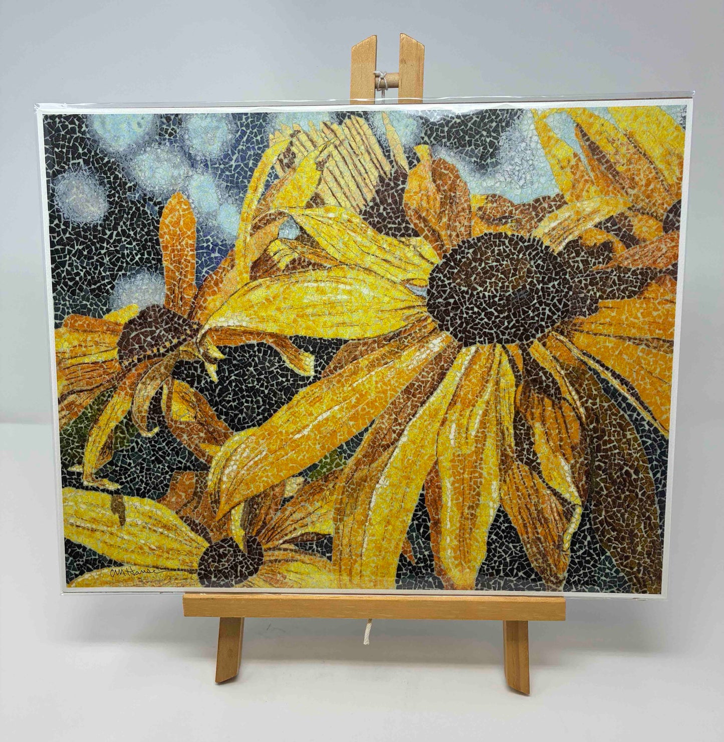 GICLEE PRINT EGGSHELL MOSAIC