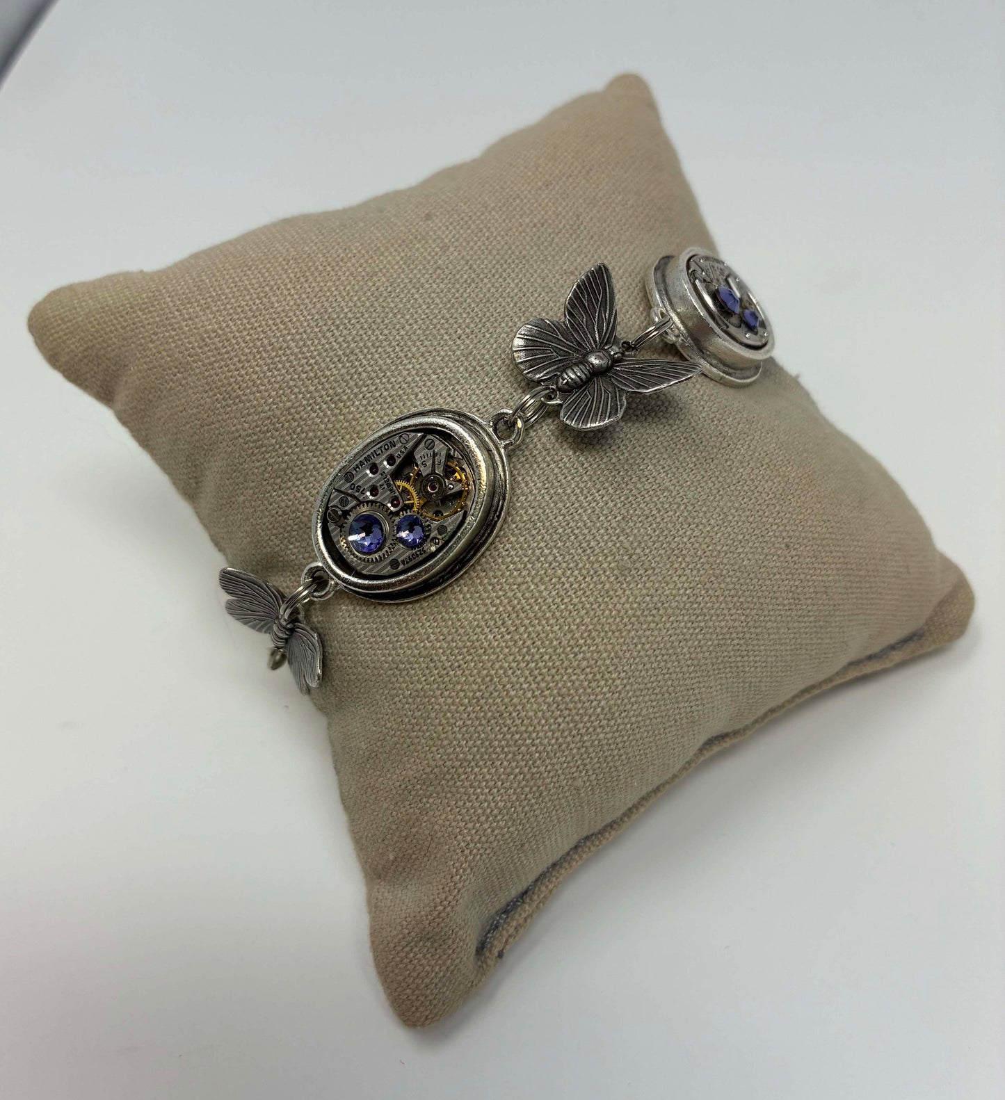 WATCH PART BRACELET COPPER SILVER GOLD