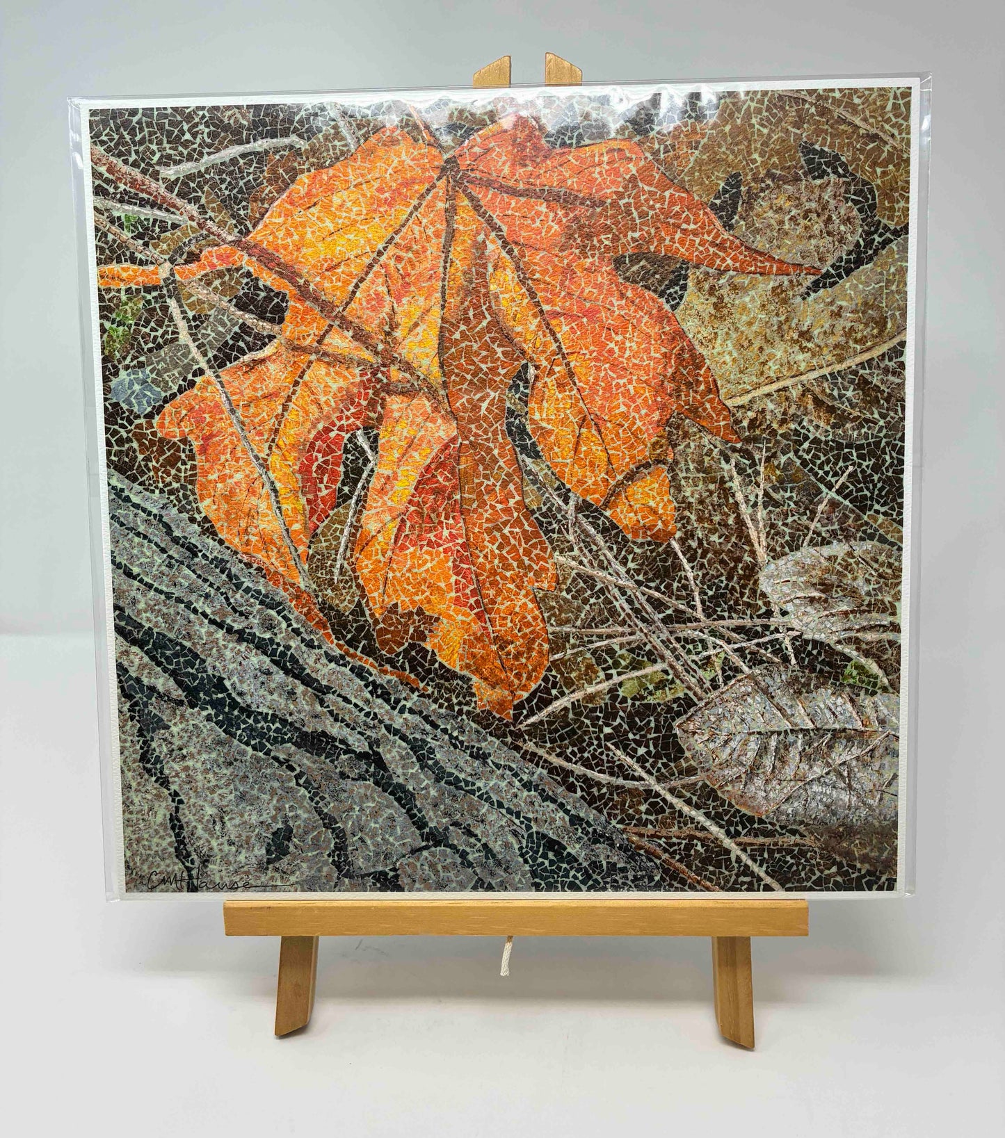 GICLEE PRINT EGGSHELL MOSAIC