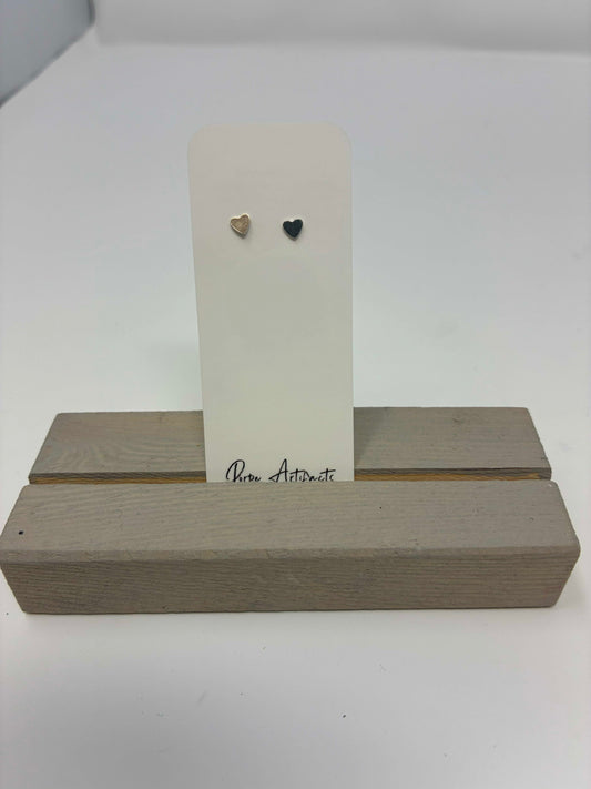 #107 EARRINGS Tiny Heart SS
