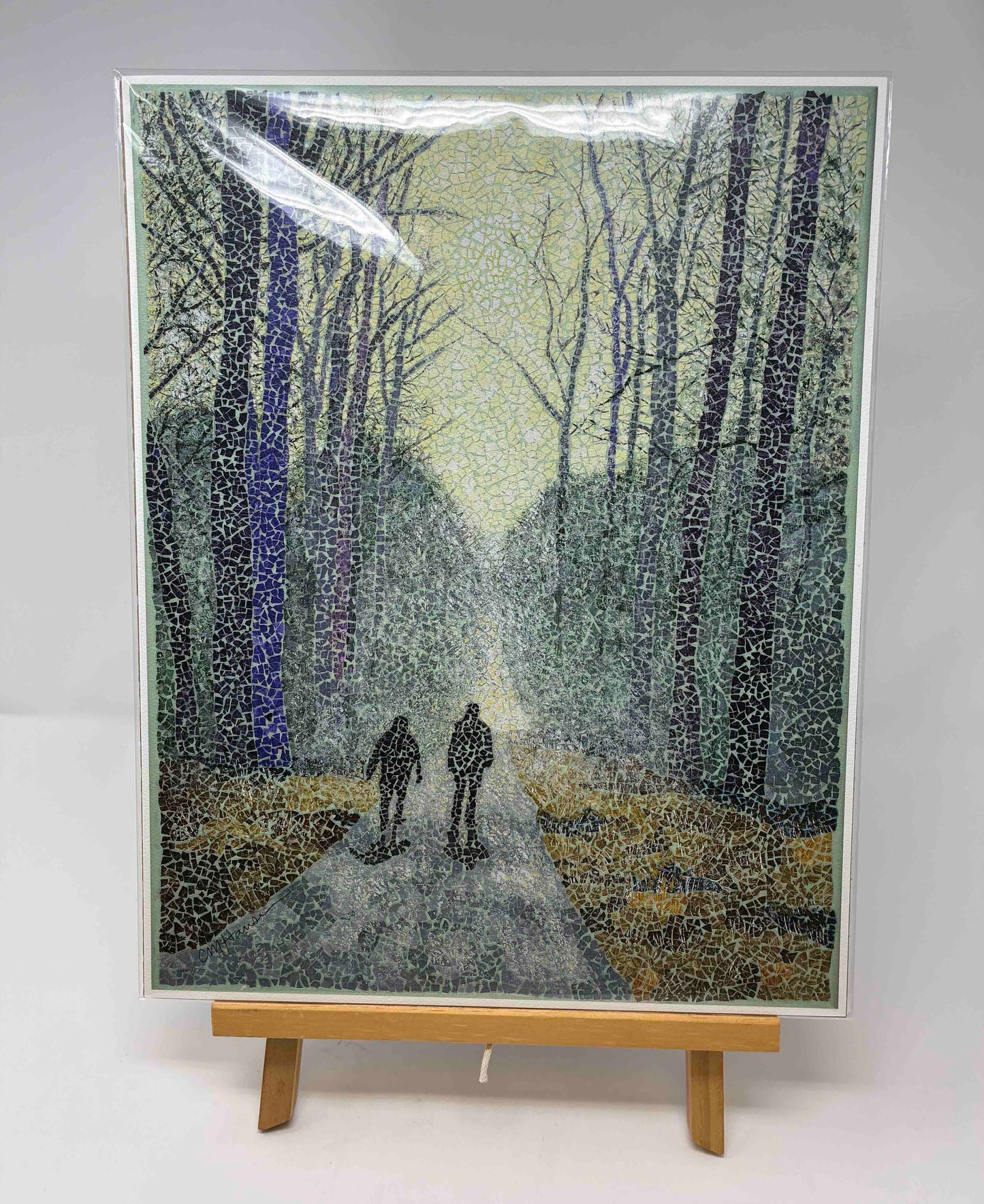 GICLEE PRINT EGGSHELL MOSAIC