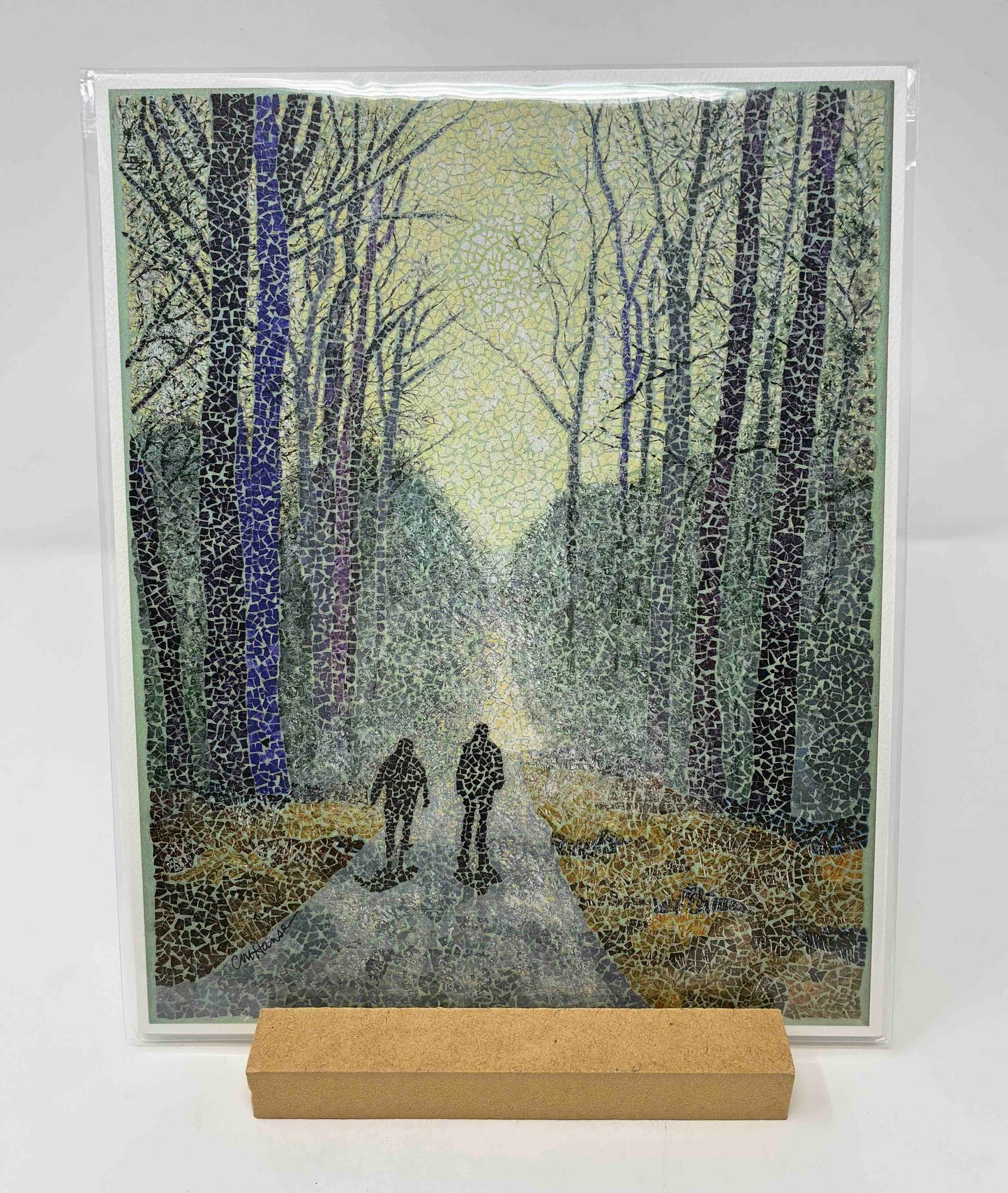 GICLEE PRINT EGGSHELL MOSAIC