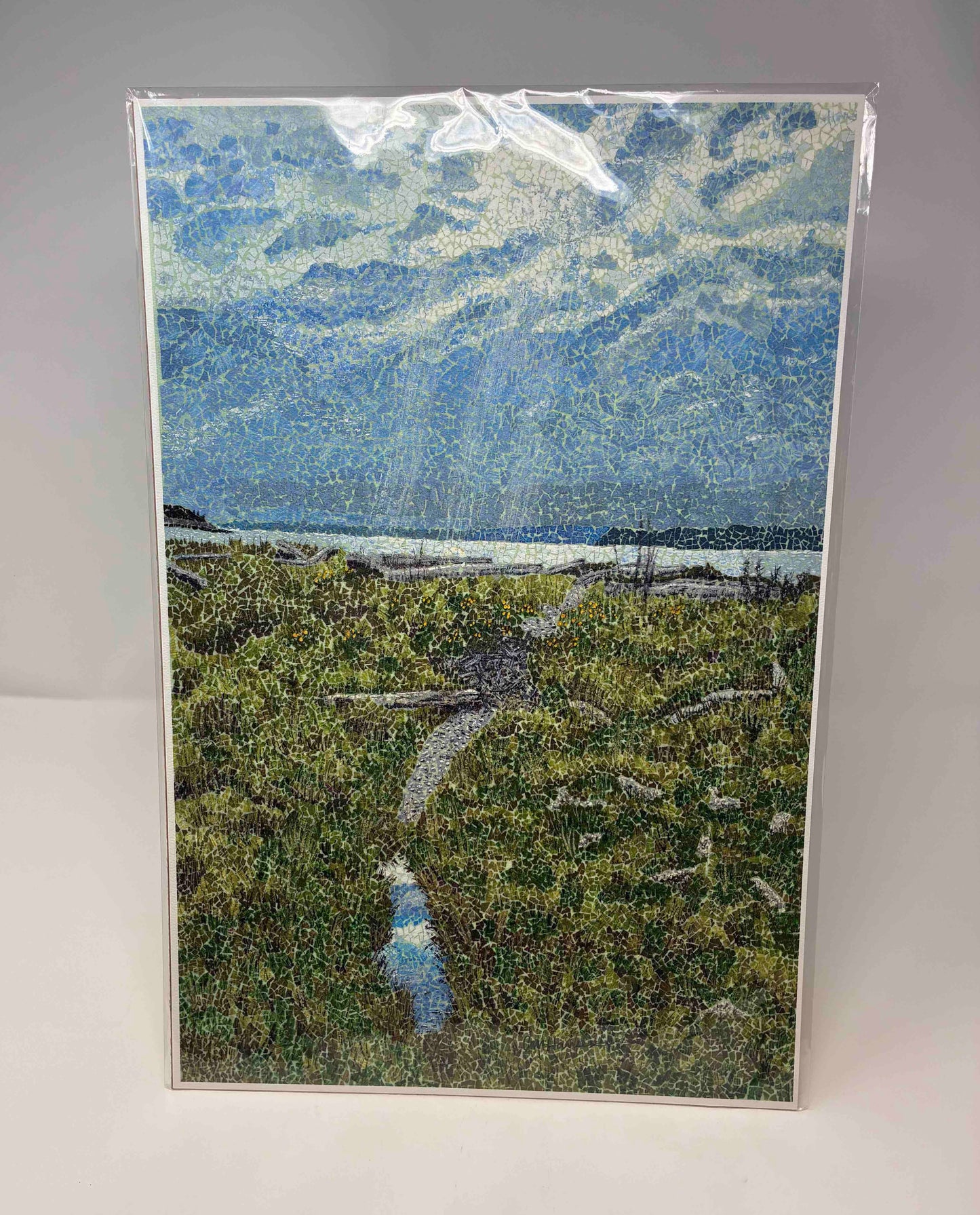 GICLEE PRINT EGGSHELL MOSAIC