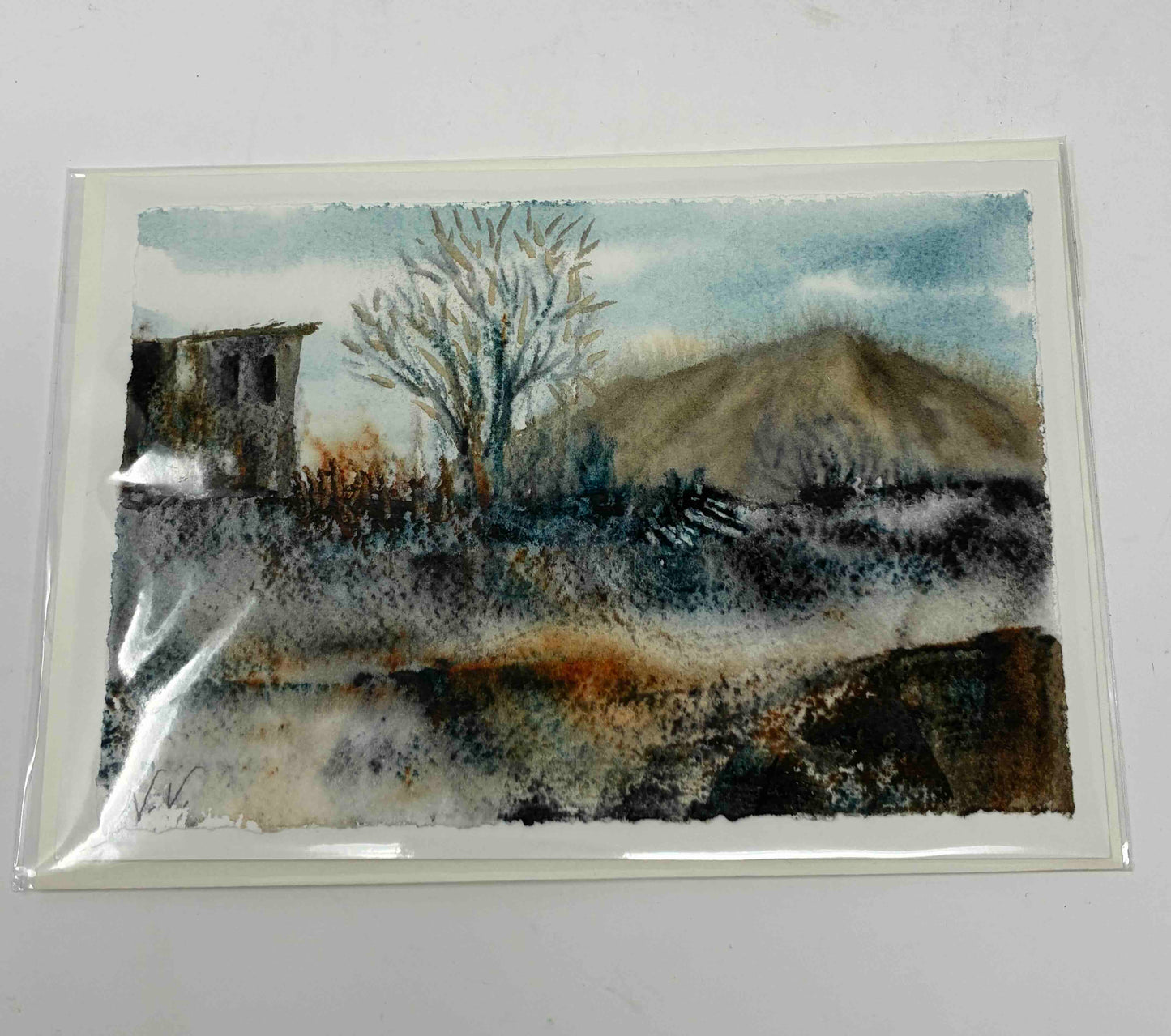 HAND PAINTED WATERCOLOR CARDS