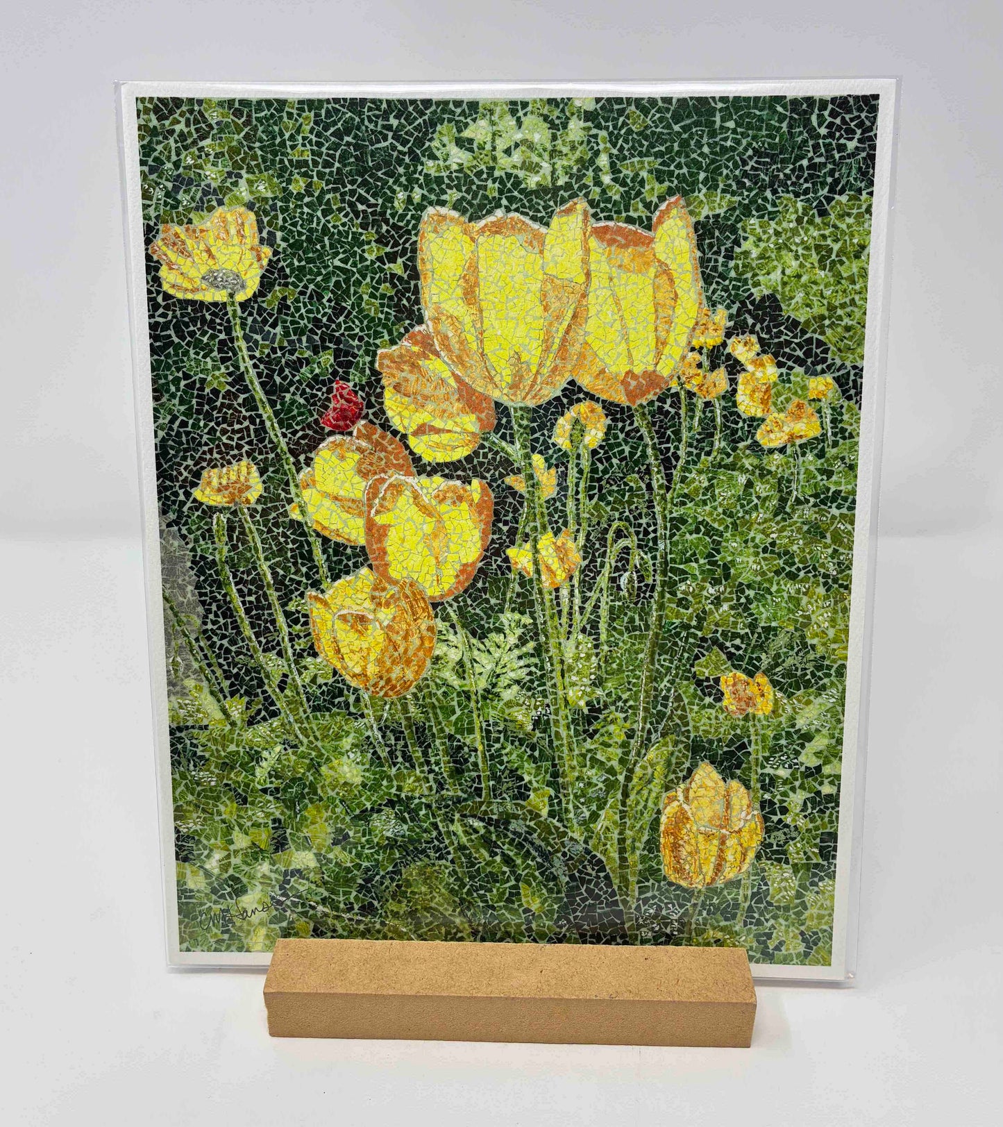 GICLEE PRINT EGGSHELL MOSAIC